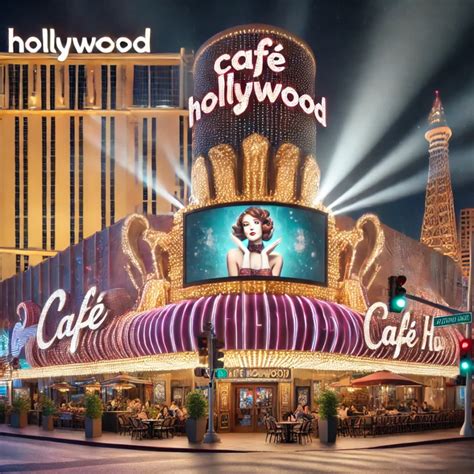 CAFE HOLLYWOOD AT PLANET HOLLYWOOD .